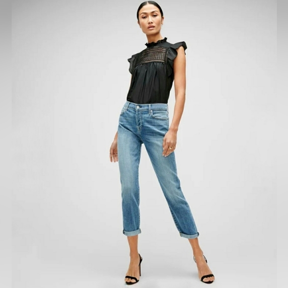 7 For All Mankind Denim - NWOT 7 For All Mankind Light Wash Slim Fit High Rise Josefina Jeans sz. 27
